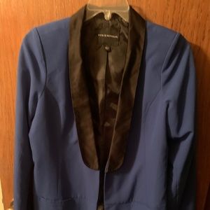 Rock and Republic Blazer, Blue and Black, Size L
